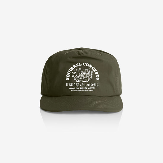Parts & Labor Surf Cap - Army Green